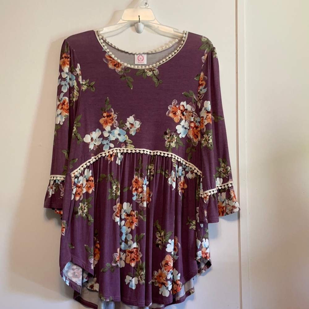 NWT Floral Blouse